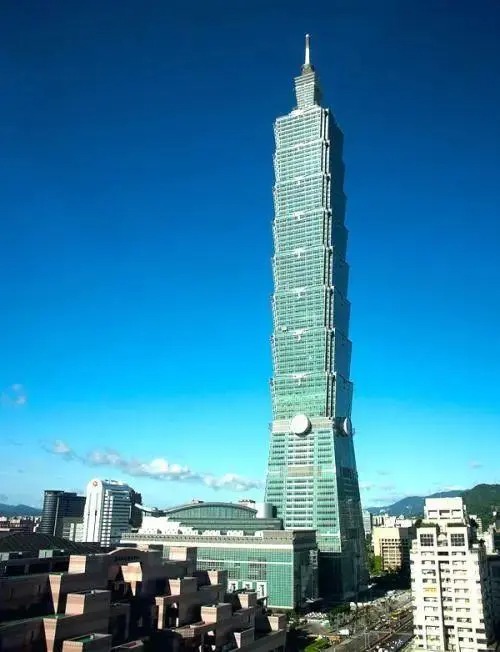 3. Centro Financiero Internacional de Taipei (edificio 101)