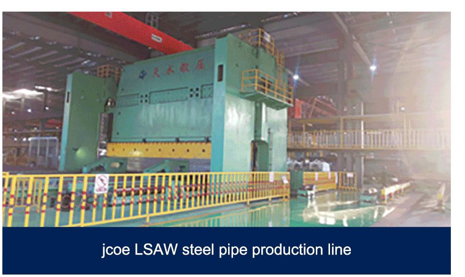 Linea di produzione di tubi in acciaio JCOE_04