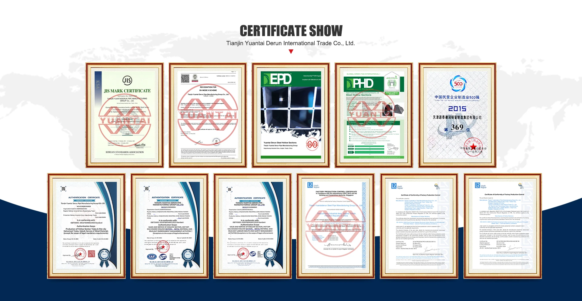 ce certification welded spiral steel pipe