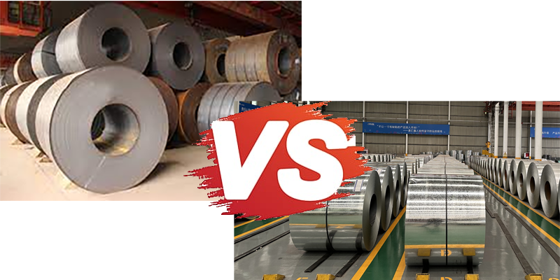 Cold Rolled Coil vs Hot Rolled Coil