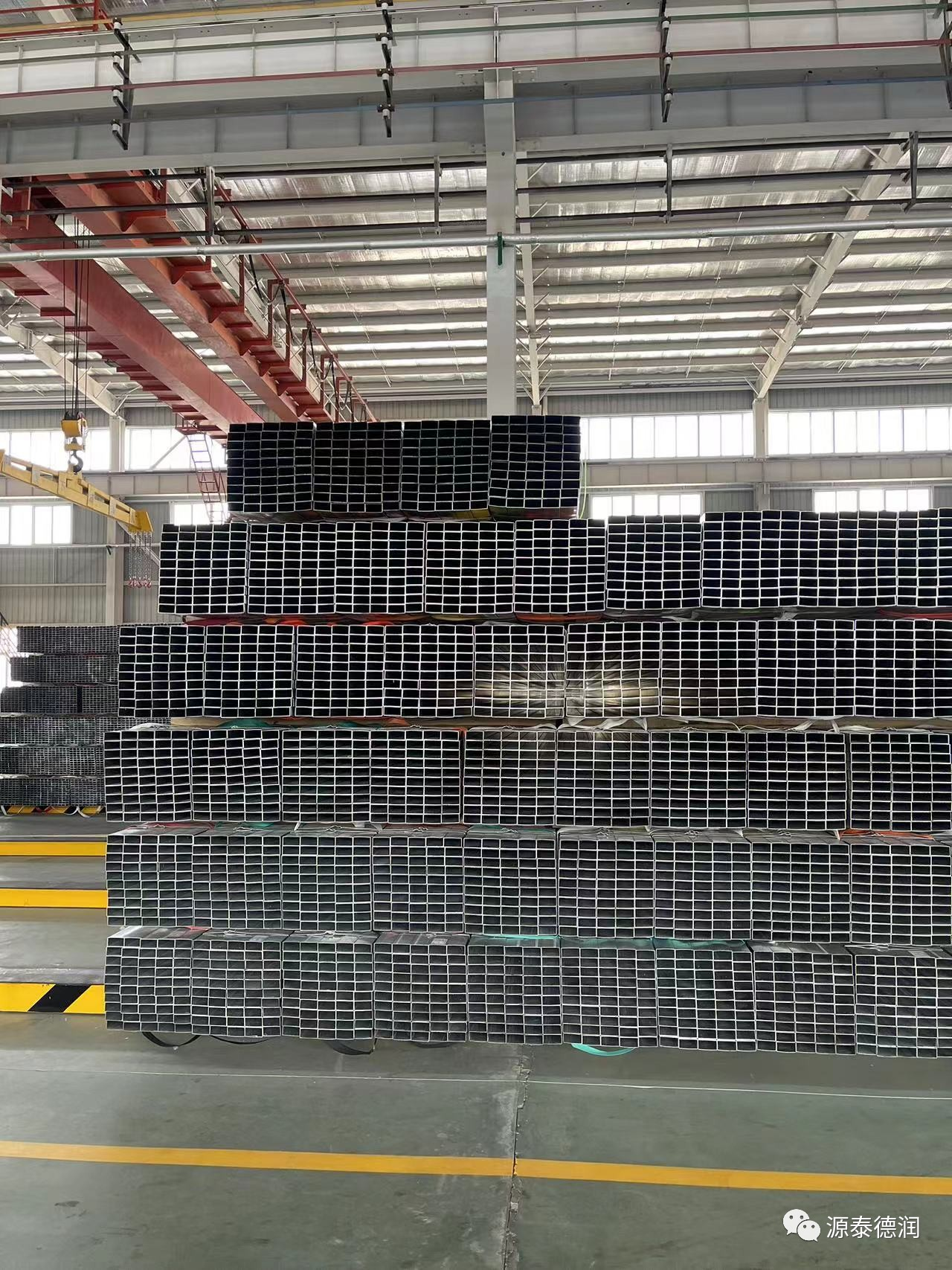 Galvanized aluminum-magnesium square tube