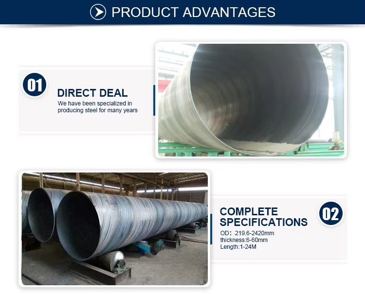 Spiral Steel Pipe Wholesale